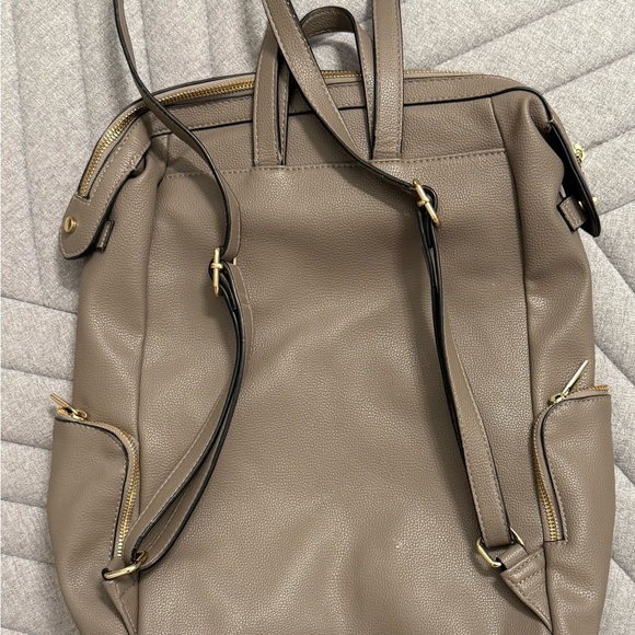 Women’s Taupe Backpack - Picture 2 of 3